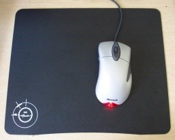 Steelpad with mouse